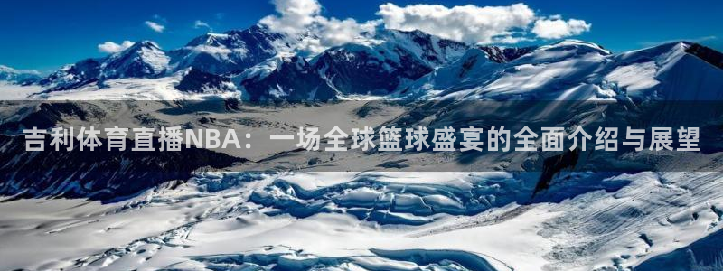 吉利体育直播NBA：一场全球篮球盛宴的全面介绍与展望